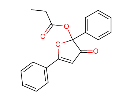 2,5-diphenyl-2-propionyloxy-furan-3-one