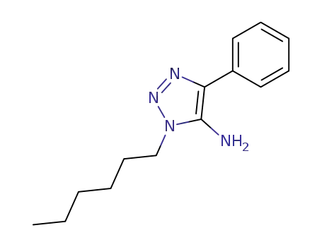 3-hexyl-5-phenyl-3<i>H</i>-[1,2,3]triazol-4-ylamine