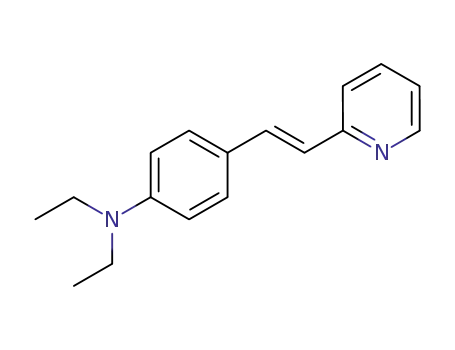 <i>N</i>,<i>N</i>-diethyl-4-(<i>trans</i>-2-[2]pyridyl-vinyl)-aniline