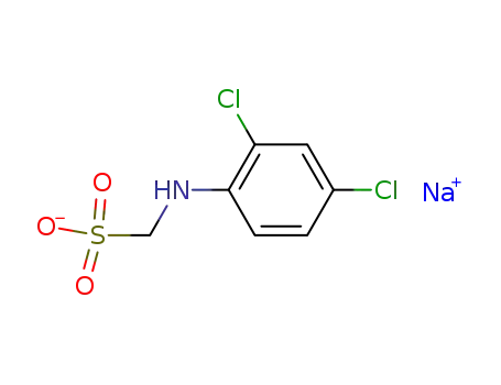 (2,4-dichloro-phenylamino)-methanesulfonic acid ; sodium-salt