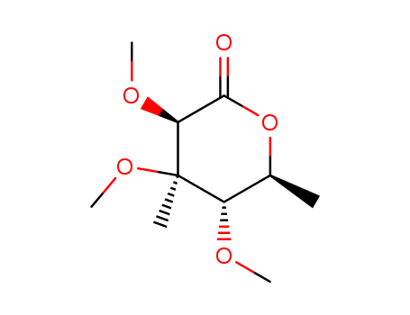 30319-21-2,L-Mannonic acid,6-deoxy-3-C-methyl-2,3,4-tri-O-methyl-, d-lactone,Mannonicacid, 6-deoxy-3-C-methyl-2,3,4-tri-O-methyl-, d-lactone, L- (8CI); Nogalolactone