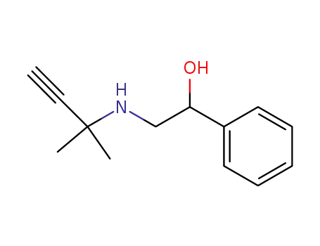 2-(1,1-dimethyl-prop-2-ynylamino)-1-phenyl-ethanol