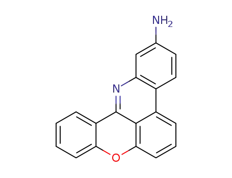 Molecular Structure of 1416857-67-4 (chromeno[4,3,2-gh]phenanthridin-2-amine)