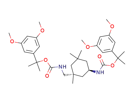 ((1R,3R)-3-{[1-(3,5-Dimethoxy-phenyl)-1-methyl-ethoxycarbonylamino]-methyl}-3,5,5-trimethyl-cyclohexyl)-carbamic acid 1-(3,5-dimethoxy-phenyl)-1-methyl-ethyl ester