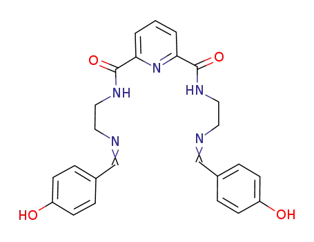 2,6-Pyridinedicarboxamide,
N,N'-bis[2-[[(4-hydroxyphenyl)methylene]amino]ethyl]-