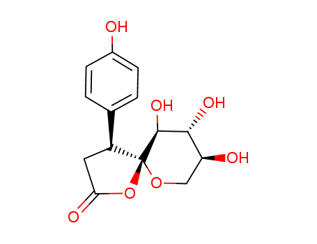 128508-28-1,a-L-gulo-4-Octulopyranosonic acid,2,3-dideoxy-3-(4-hydroxyphenyl)-, g-lactone (9CI),1,6-Dioxaspiro[4.5]decane,a-L-gulo-4-octulopyranosonic acidderiv.; Sawaranospirolide A