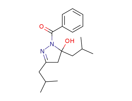 (5-Hydroxy-3,5-diisobutyl-4,5-dihydro-pyrazol-1-yl)-phenyl-methanone