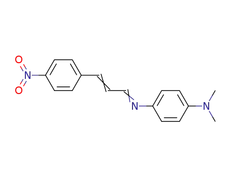 Molecular Structure of 39208-02-1 (1,4-Benzenediamine,
N,N-dimethyl-N'-[3-(4-nitrophenyl)-2-propenylidene]-)
