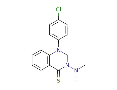 4(1H)-Quinazolinethione,
1-(4-chlorophenyl)-3-(dimethylamino)-2,3-dihydro-