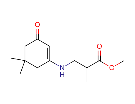 Propanoic acid,
3-[(5,5-dimethyl-3-oxo-1-cyclohexen-1-yl)amino]-2-methyl-, methyl ester