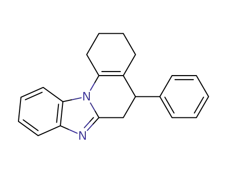 Molecular Structure of 78531-01-8 (Benzimidazo[1,2-a]quinoline, 1,2,3,4,5,6-hexahydro-5-phenyl-)