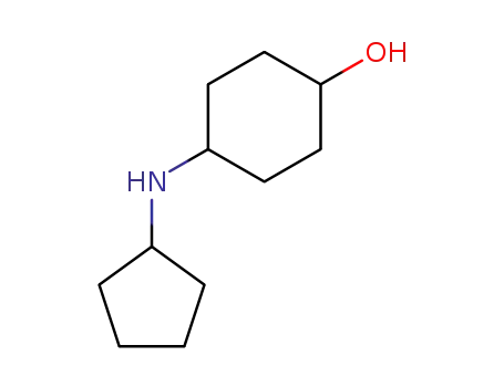 Cyclopentyl-<4-hydroxycyclohexyl>-amin