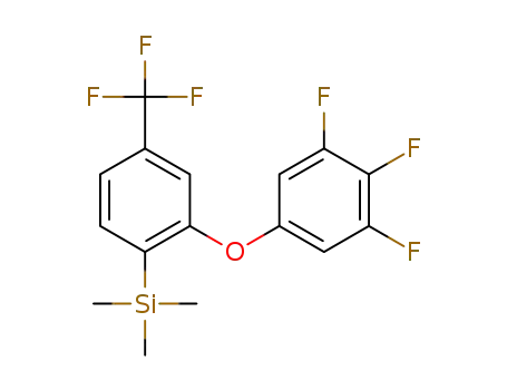 4-trifluoromethyl-2-((3,4,5-trifluorophenoxy)phenyl)trimethylsilane