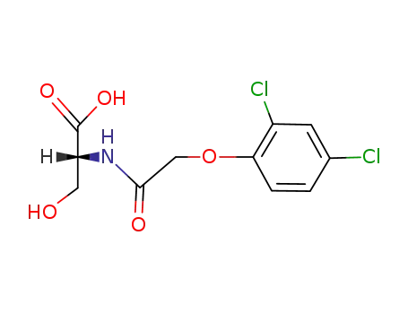 <i>N</i>-[(2,4-dichloro-phenoxy)-acetyl]-D-serine