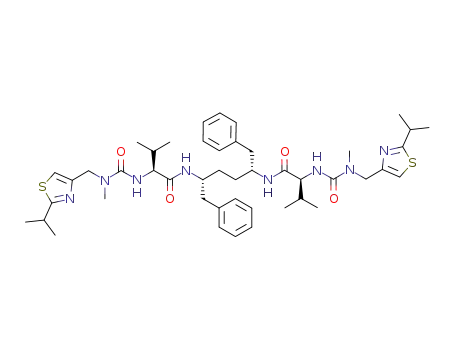 Molecular Structure of 1004318-10-8 (C<sub>46</sub>H<sub>66</sub>N<sub>8</sub>O<sub>4</sub>S<sub>2</sub>)