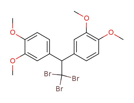 Benzene, 1,1'-(2,2,2-tribromoethylidene)bis[3,4-dimethoxy-