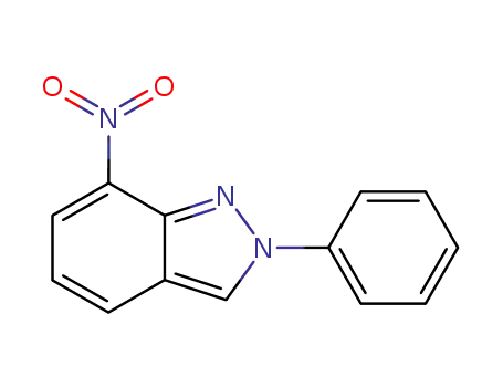 Molecular Structure of 61063-06-7 (2H-Indazole, 7-nitro-2-phenyl-)