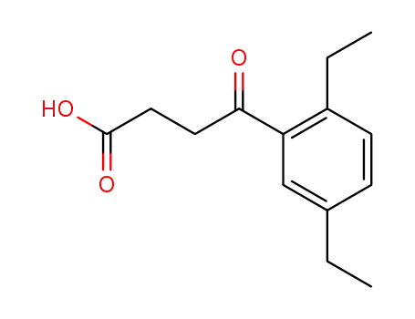 4-(2,5-diethyl-phenyl)-4-oxo-butyric acid
