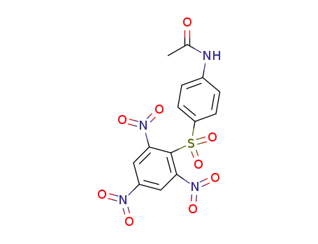acetic acid-[4-(2,4,6-trinitro-benzenesulfonyl)-anilide]