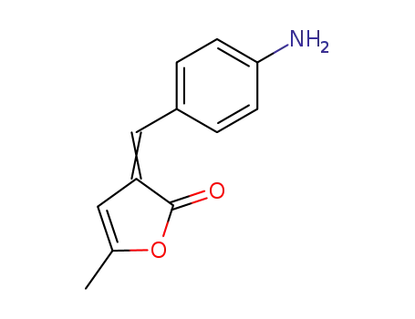 3-((Ξ)-4-amino-benzylidene)-5-methyl-3<i>H</i>-furan-2-one