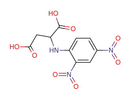 Molecular Structure of 26289-22-5 (Aspartic acid,N-(2,4-dinitrophenyl)-)