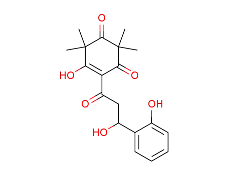 5-Hydroxy-4-[3-hydroxy-3-(2-hydroxy-phenyl)-propionyl]-2,2,6,6-tetramethyl-cyclohex-4-ene-1,3-dione