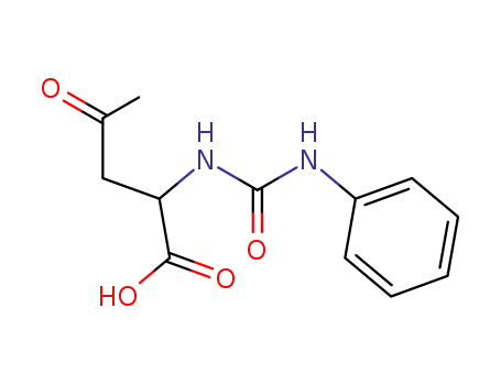 4-oxo-2-(<i>N</i>'-phenyl-ureido)-valeric acid