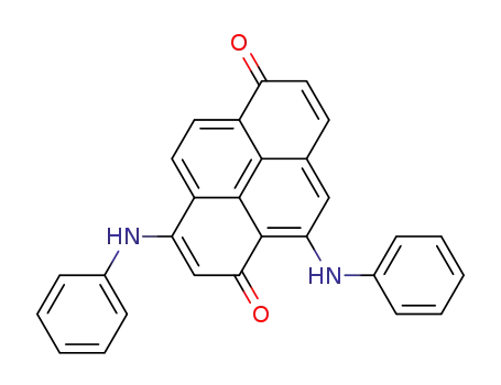 1,6-Pyrenedione, 3,10-bis(phenylamino)-