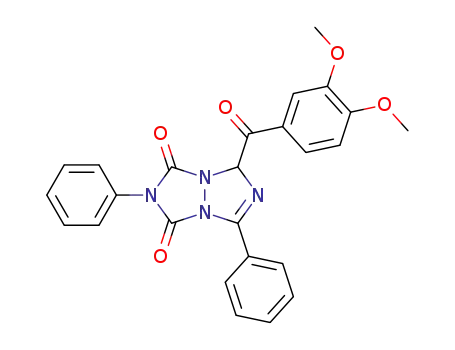 1H,5H-[1,2,4]Triazolo[1,2-a][1,2,4]triazole-1,3(2H)-dione,
5-(3,4-dimethoxybenzoyl)-2,7-diphenyl-