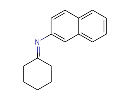 2-Naphthalenamine, N-cyclohexylidene-