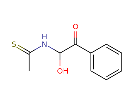 Molecular Structure of 1948-99-8 (Ethanethioamide, N-(1-hydroxy-2-oxo-2-phenylethyl)-)