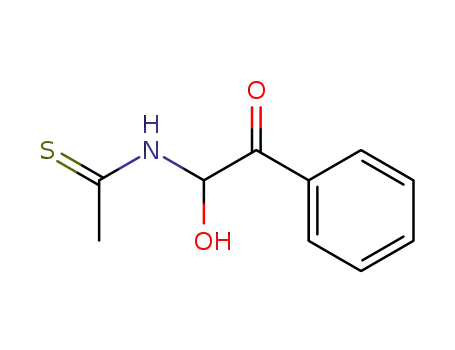 Molecular Structure of 1948-99-8 (Ethanethioamide, N-(1-hydroxy-2-oxo-2-phenylethyl)-)