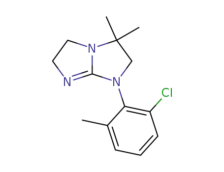1H-Imidazo[1,2-a]imidazole,
1-(2-chloro-6-methylphenyl)-2,3,5,6-tetrahydro-3,3-dimethyl-