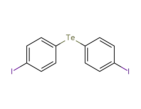 Molecular Structure of 141381-08-0 (Benzene, 1,1'-tellurobis[4-iodo-)