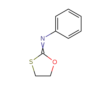 Molecular Structure of 3083-86-1 (Benzenamine,N-1,3-oxathiolan-2-ylidene- (9CI))