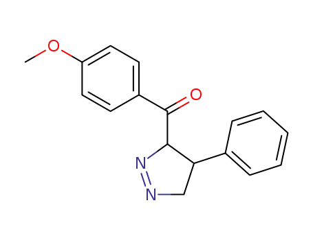 (4-Methoxyphenyl)(4-phenyl-4,5-dihydro-3H-pyrazol-3-yl)methanone