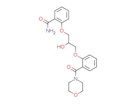 2-{2-hydroxy-3-[2-(morpholine-4-carbonyl)-phenoxy]-propoxy}-benzoic acid amide