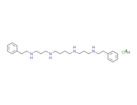N,N'-Bis-<3-(2-phenylethylamino)-propyl>-butan-1,4-diamin-tetrahydrochlorid