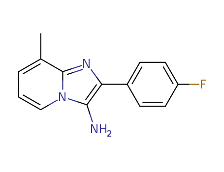 Imidazo[1,2-a]pyridin-3-amine, 2-(4-fluorophenyl)-8-methyl-