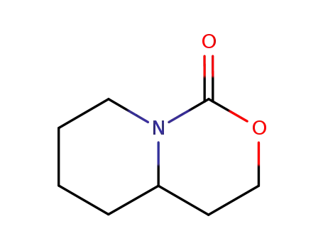 Molecular Structure of 134415-15-9 (hexahydro-3H-pyrido<1,2-c><1,3>oxazin-1-one)