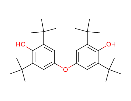 Molecular Structure of 6029-98-7 (Phenol, 4,4'-oxybis[2,6-bis(1,1-dimethylethyl)-)