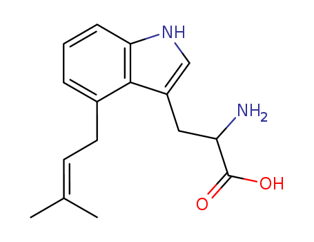 Tryptophan, 4-(3-methyl-2-butenyl)-