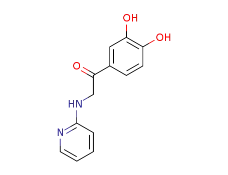 1-(3,4-dihydroxy-phenyl)-2-[2]pyridylamino-ethanone