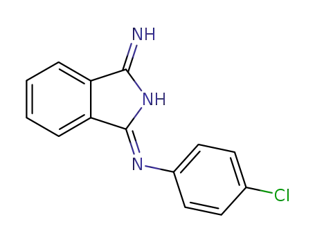 isoindoline-1,3-dione-(4-chloro-phenylimine)-imine