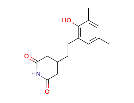 2,6-Piperidinedione,4-[2-(2-hydroxy-3,5-dimethylphenyl)ethyl]-