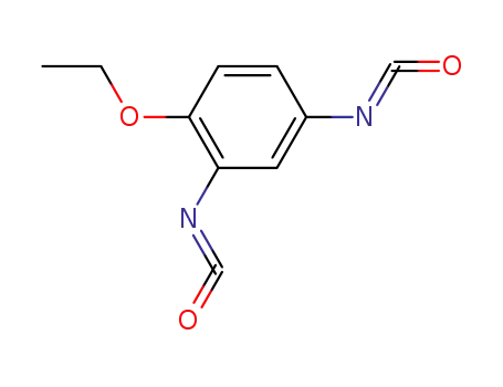 Molecular Structure of 14219-08-0 (Benzene, 1-ethoxy-2,4-diisocyanato-)