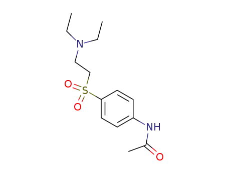 Acetamide, N-[4-[[2-(diethylamino)ethyl]sulfonyl]phenyl]-