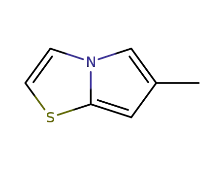 Molecular Structure of 1122-34-5 (Pyrrolo[2,1-b]thiazole, 6-methyl-)