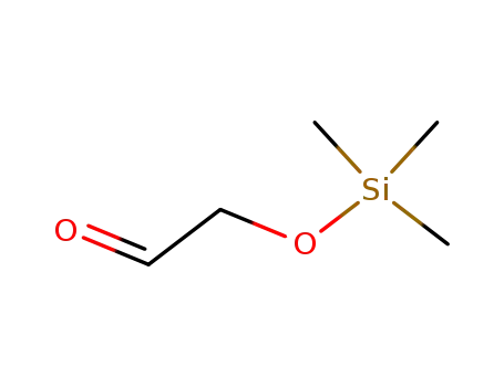 Molecular Structure of 18147-36-9 (Acetaldehyde, [(trimethylsilyl)oxy]-)