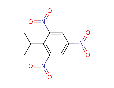 Molecular Structure of 56140-46-6 (Benzene, 2-(1-methylethyl)-1,3,5-trinitro-)